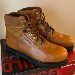 NWT Men’s Steel Toe Wolverine Boots